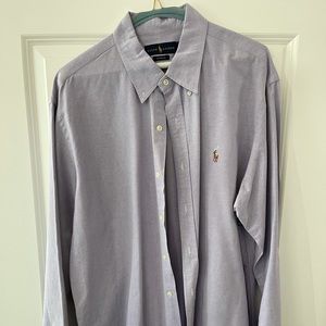 Long Sleeved Button Down Ralph Lauren Polo Shirt